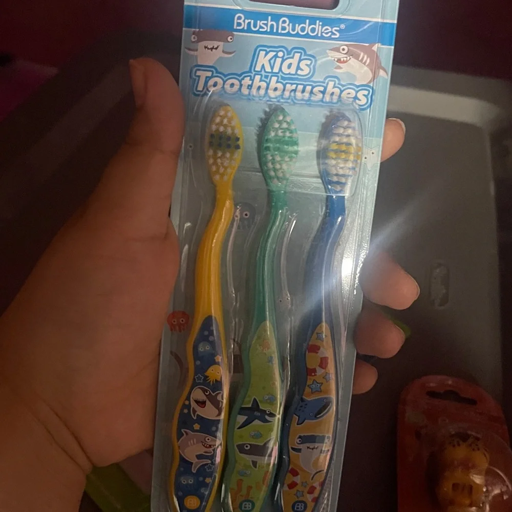 Kids Toothbrush and Toothpaste bundle